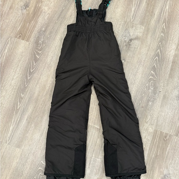 Champion kids Black Overalls with Teal Accents - Picture 5 of 5
